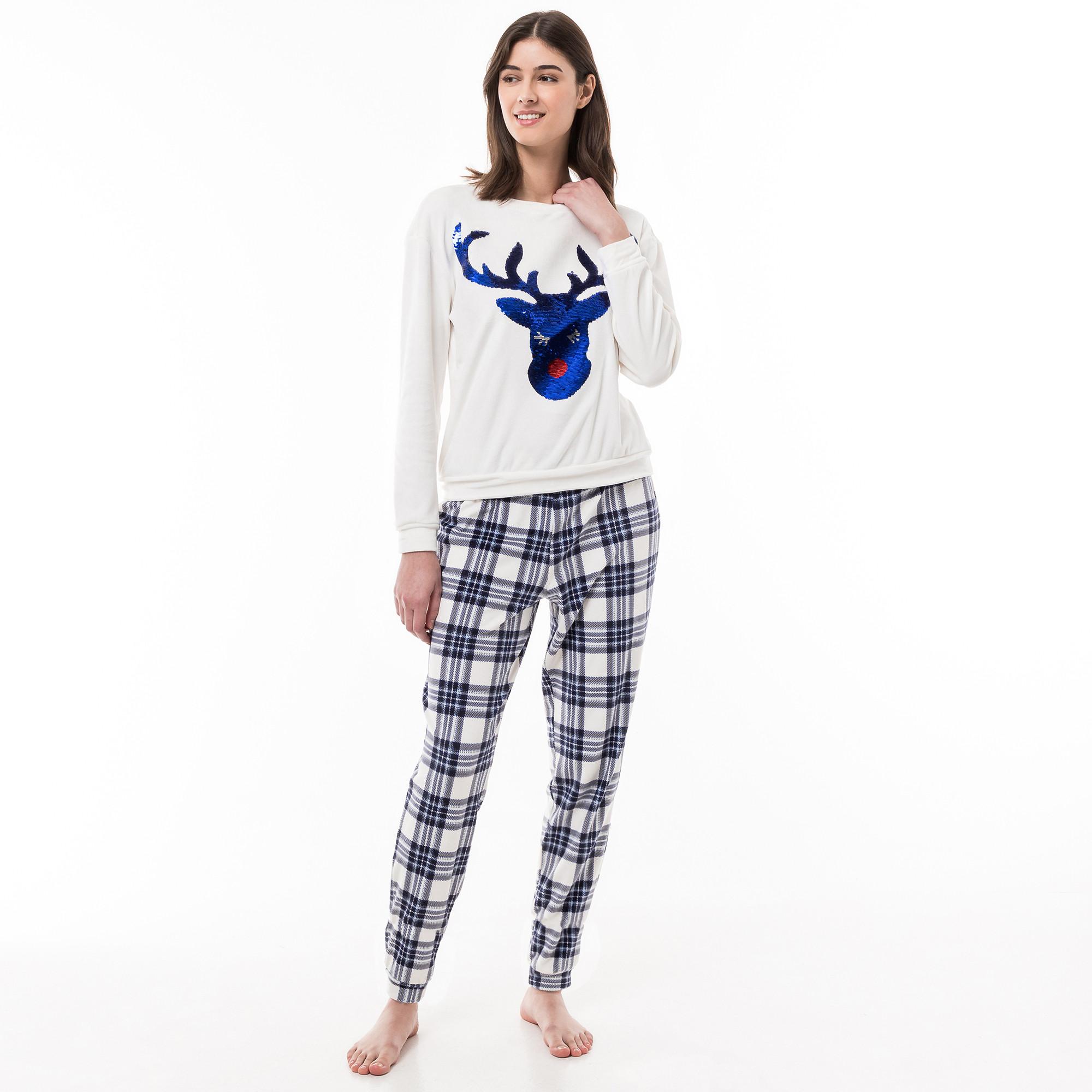 Manor Woman  Pyjama-Set, langarm 