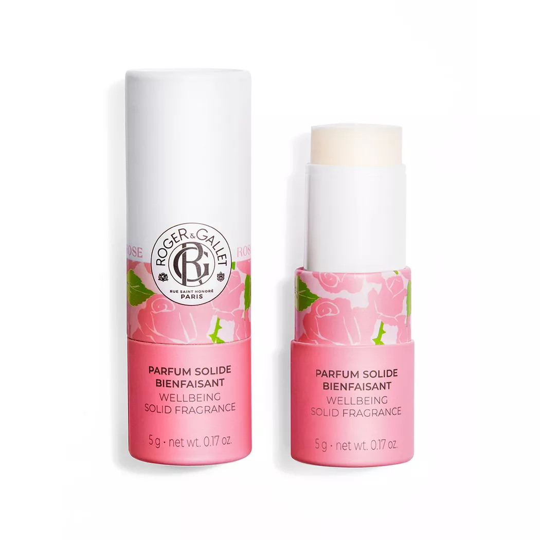 Roger & Gallet - Rose Fester Wohlfühl-Duft, RG Rose Parfum Solide Rose Fester Wohlfühl-Duft, 5  g
