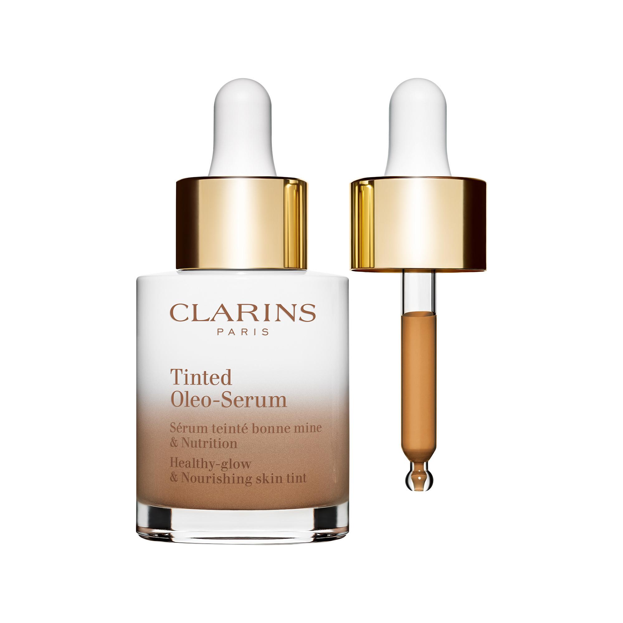 CLARINS TINTED OLEO-SERUM Tinted Oleo-Serum - Nährendes, getöntes Serum für einen gepflegten Teint 