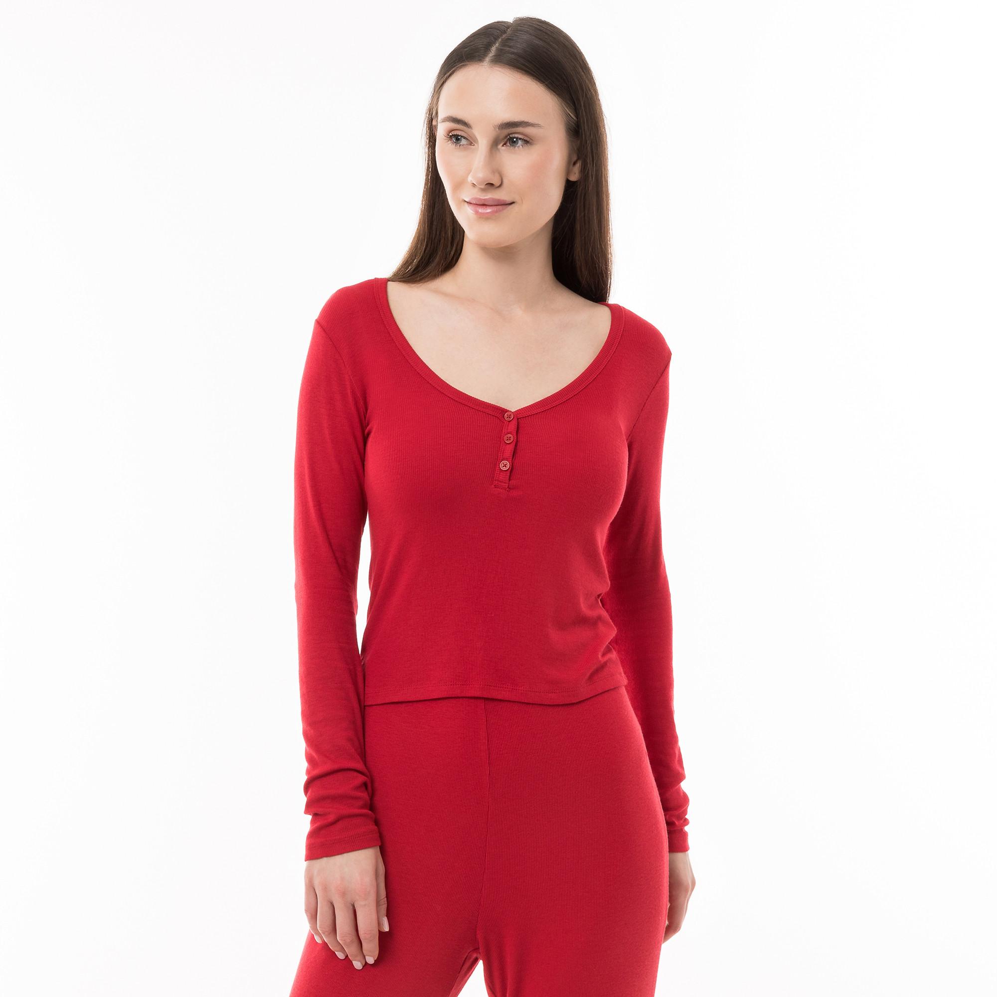 Manor Woman  Top pigiama, maniche lunghe 