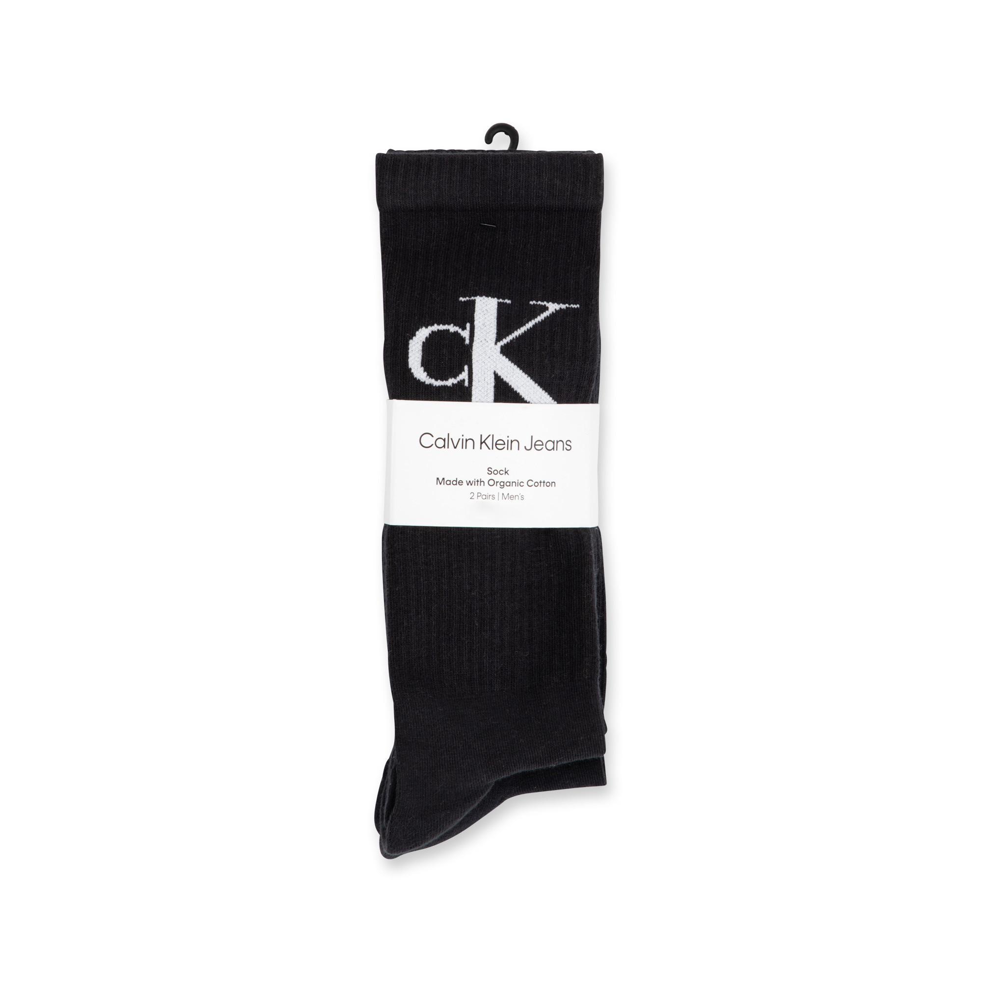 Calvin Klein  Lot de 2 paires de chaussettes, hauteur mollet 