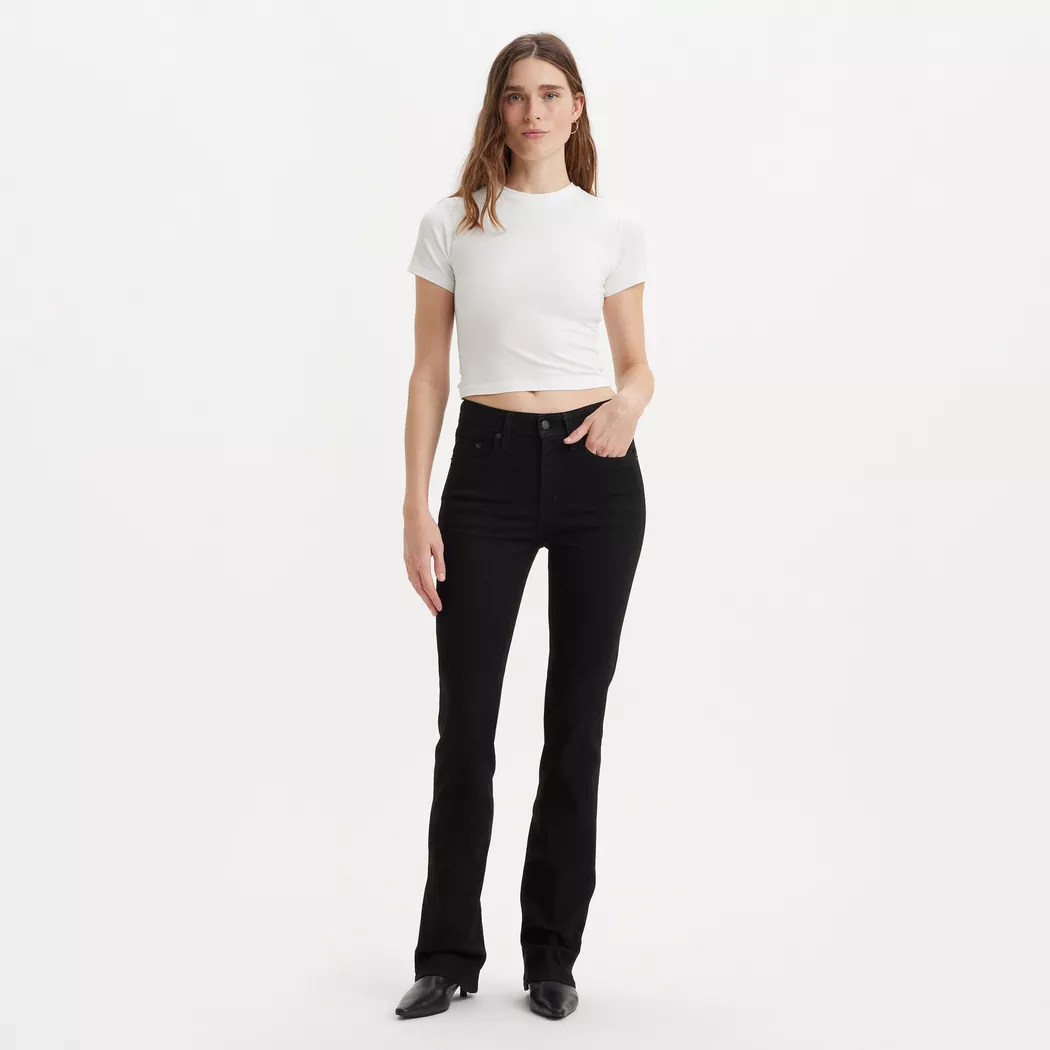 LEVI'S® Jeans Bootcut 725 HIGH RISE schwarz   28/L32 damen