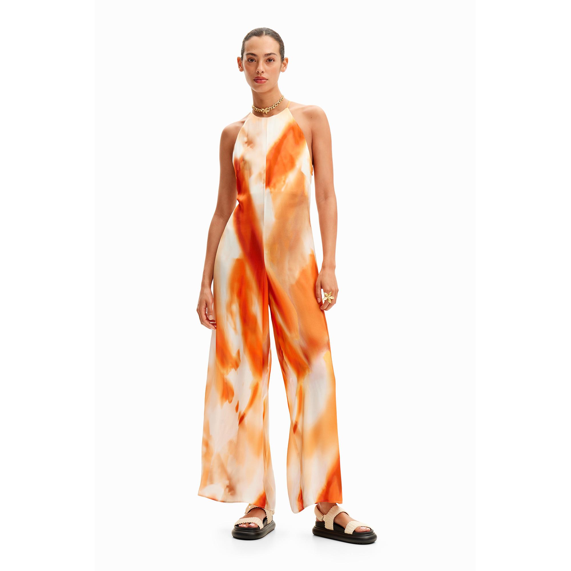 Image of Jumpsuit Damen Orange S