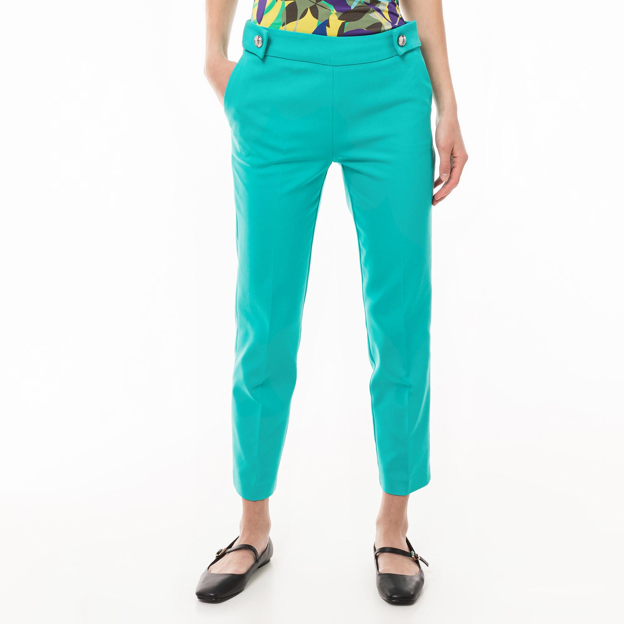 Image of Hose Damen Türkisblau 34