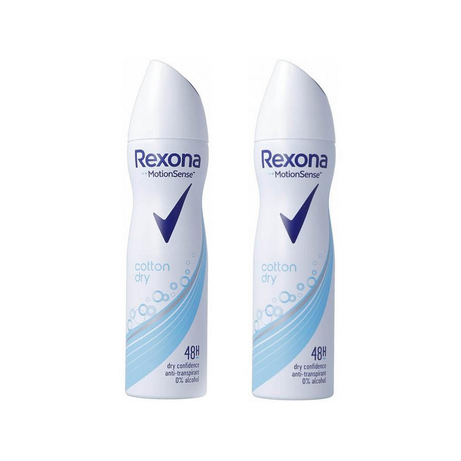 Rexona Women Deo Aero Cotton 2x150ml Women Deo Aero Cotton Duo 