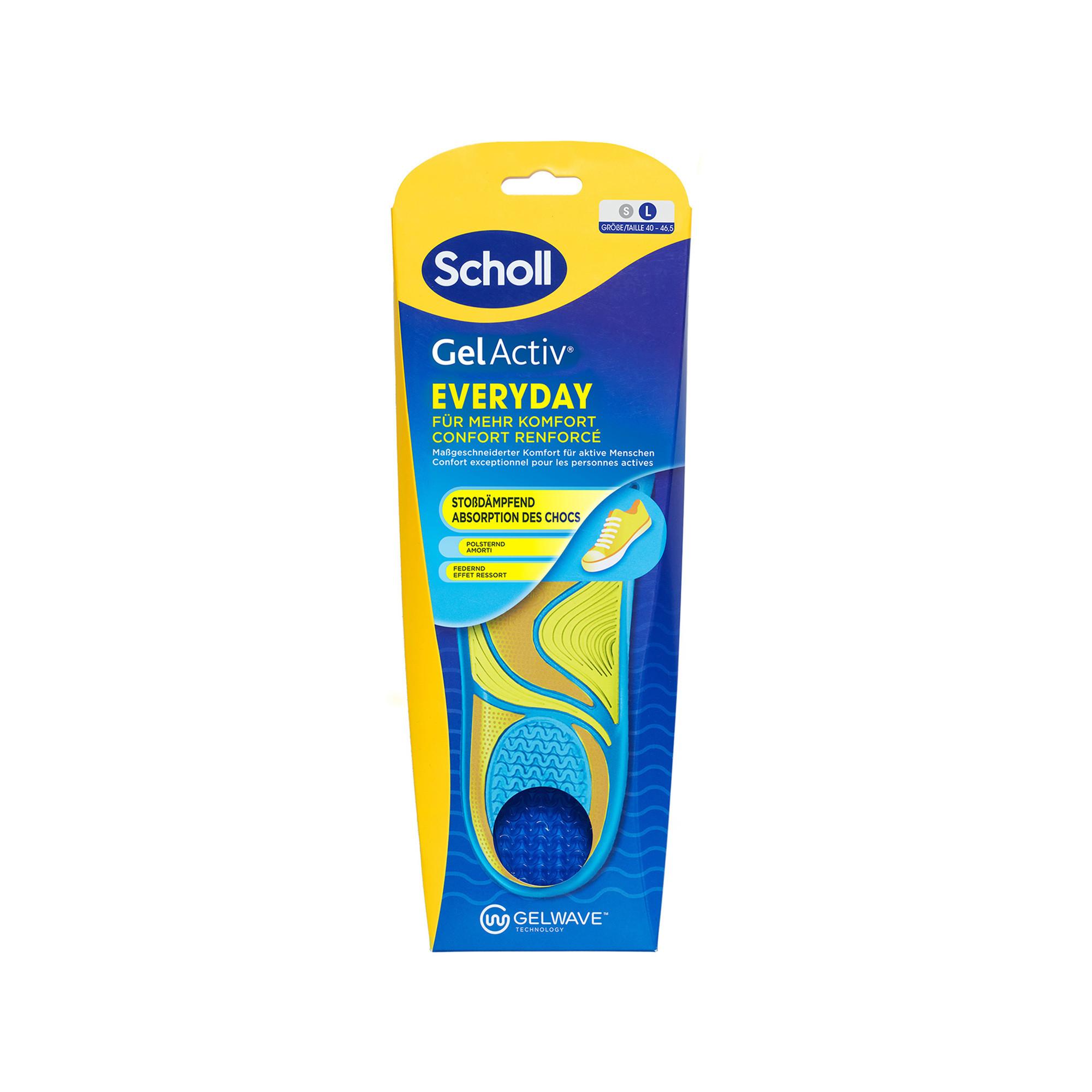 Scholl  Gel Activ Casual L semelles avec GelWave-technologie 