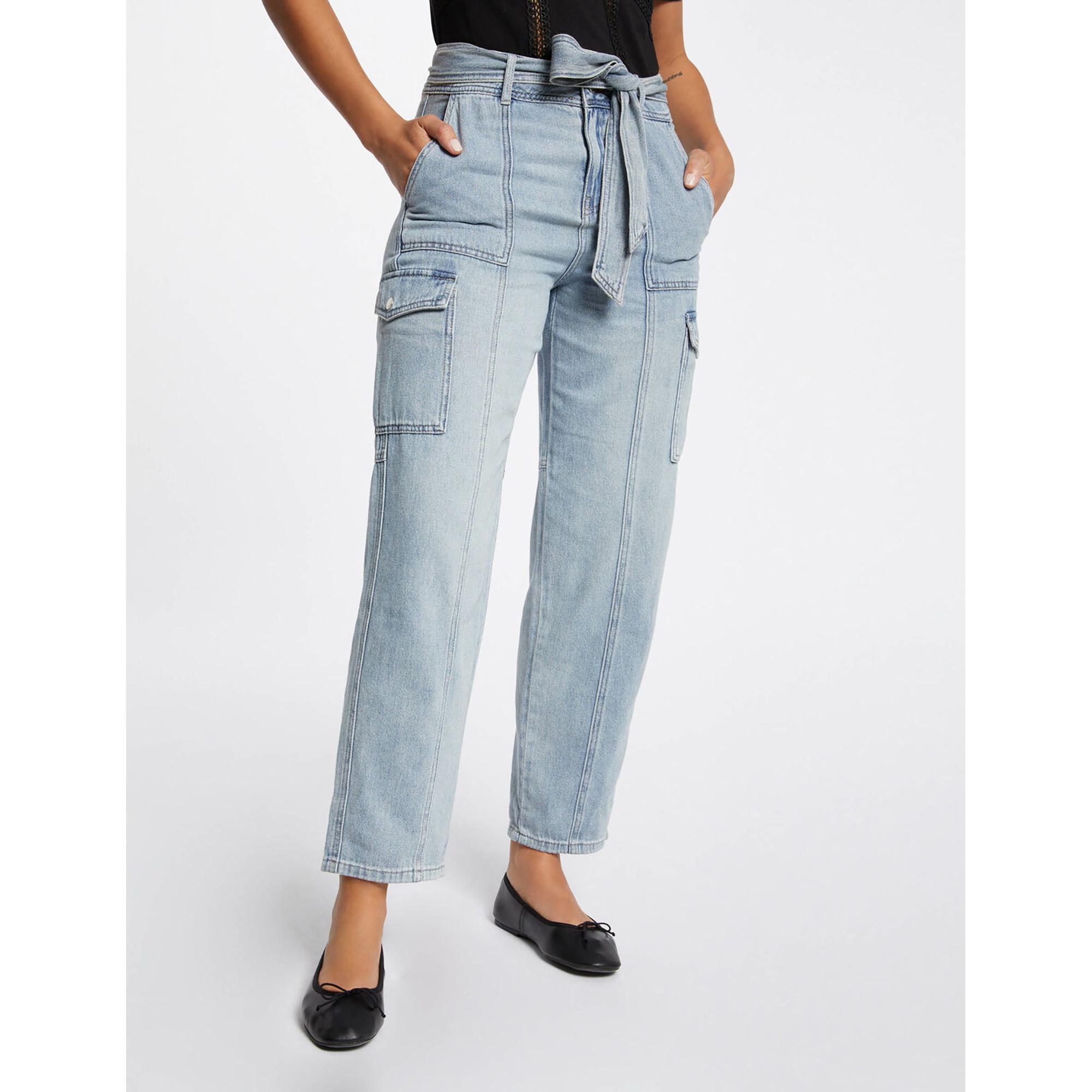 Image of Hose Damen Bleached Blau 44