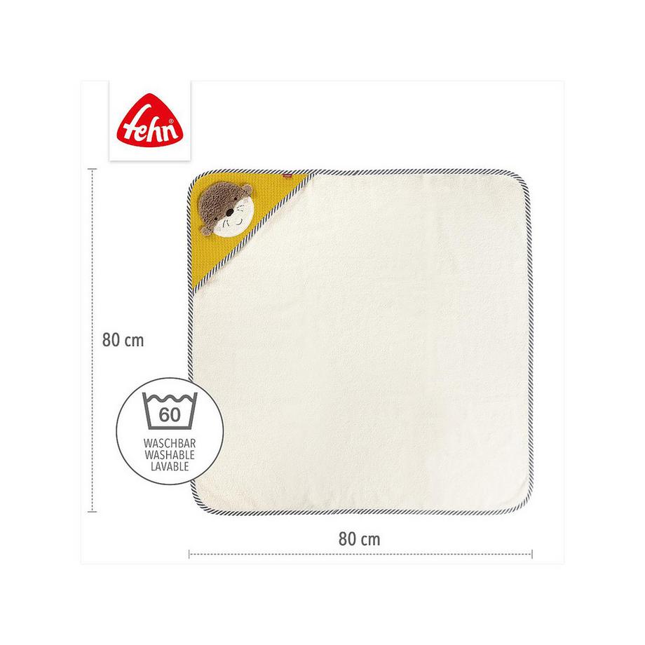 Fehn Otter Theo Kapuzenbadetuch 