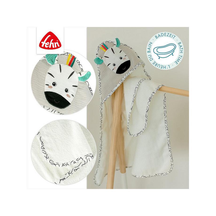 Fehn Dobabydoo Asciugamano con cappuccio 