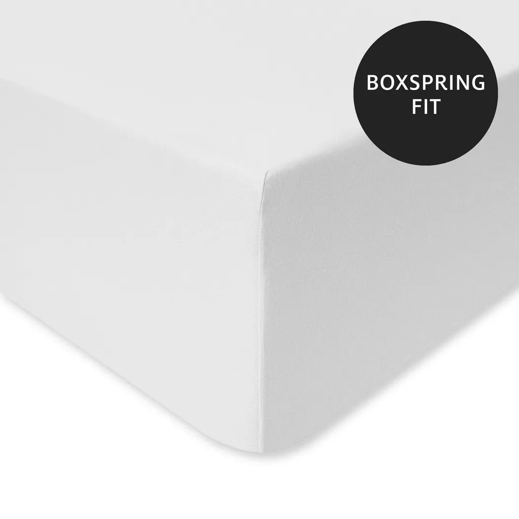 Manor - Fixleintuch, Unico Fixleintuch, 180-200 x 200 x 30 cm, Weiss