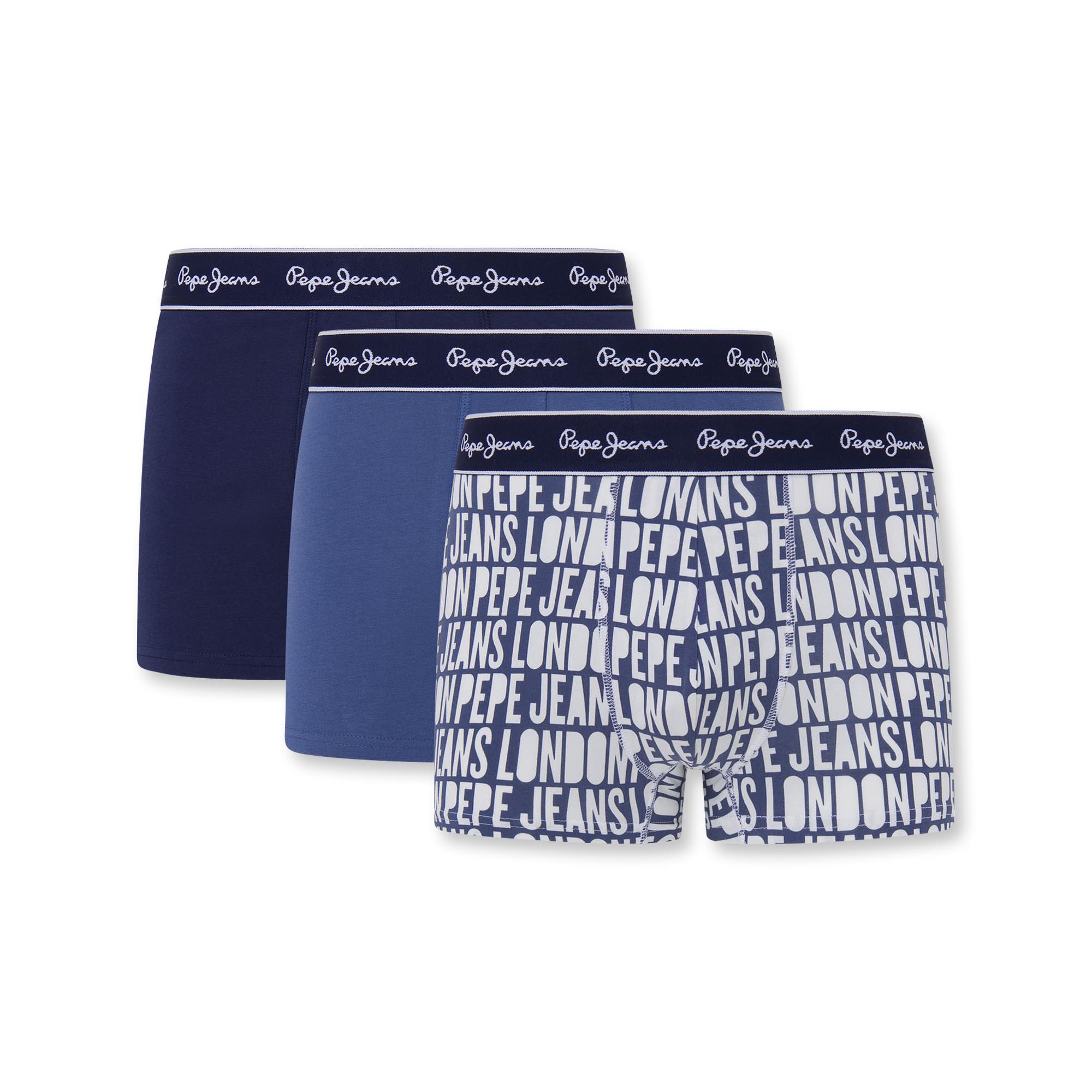 Pepe Jeans SOLID TK 3P Lot de 3 boxers 