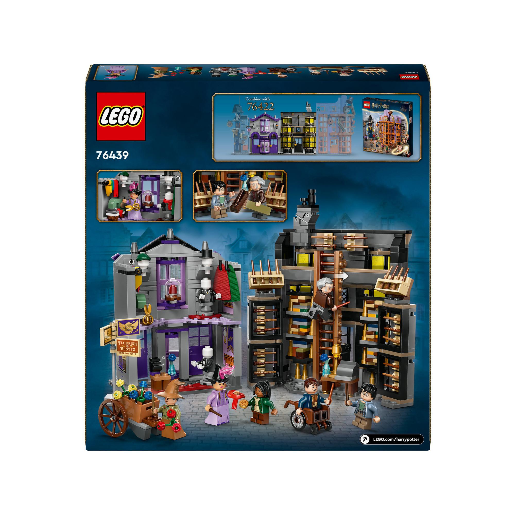 LEGO®  76439 Ollivander et Madame Guipure, prêt-à-porter pour mages et sorciers 