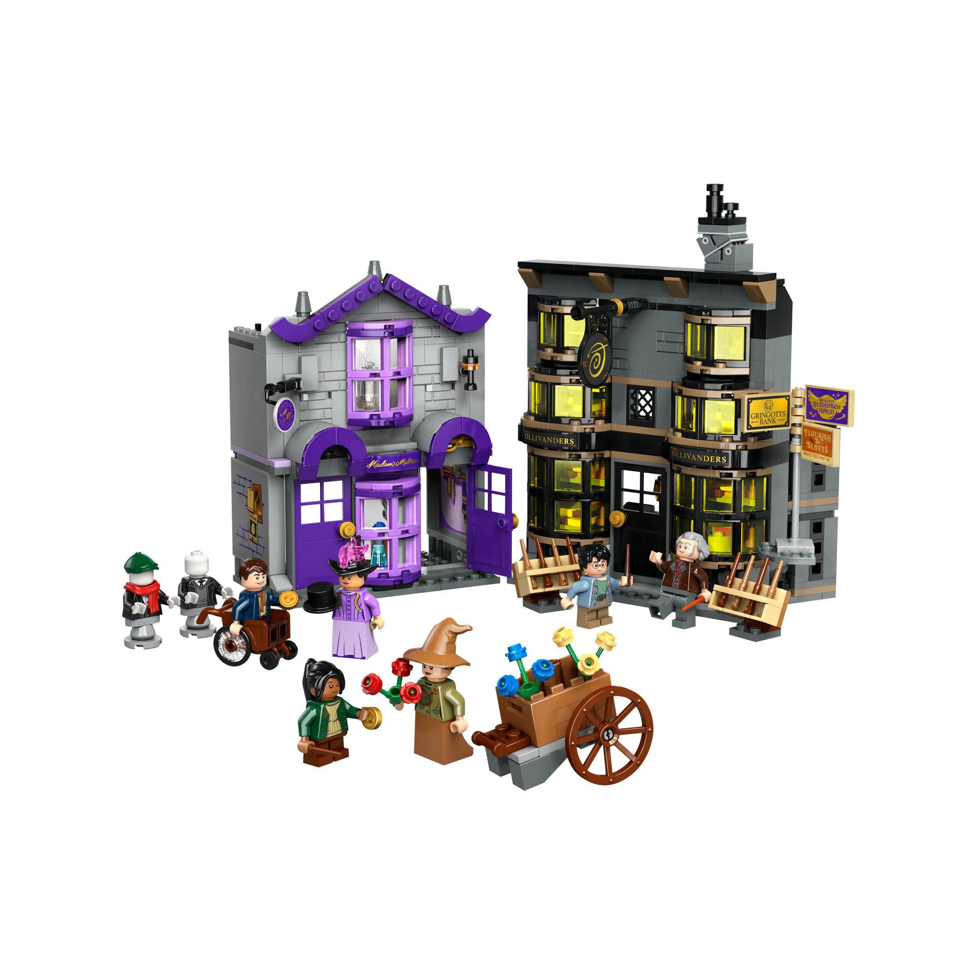 LEGO®  76439 Ollivander et Madame Guipure, prêt-à-porter pour mages et sorciers 