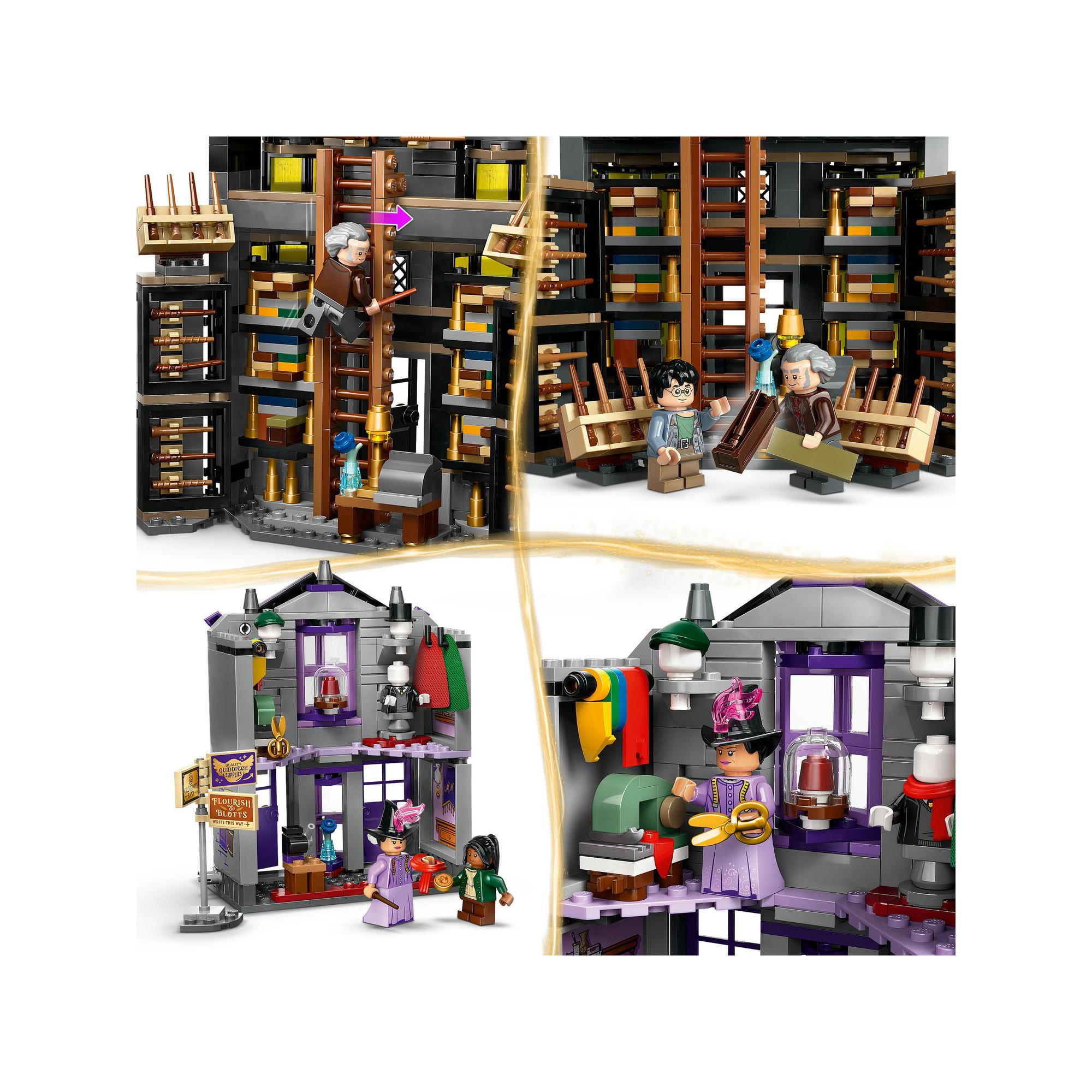 LEGO®  76439 Ollivander et Madame Guipure, prêt-à-porter pour mages et sorciers 