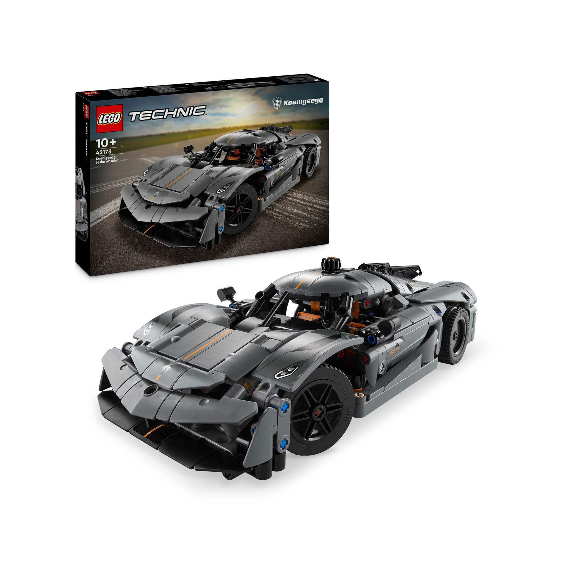 LEGO®  42173 Hypercar Koenigsegg Jesko Absolut grise 