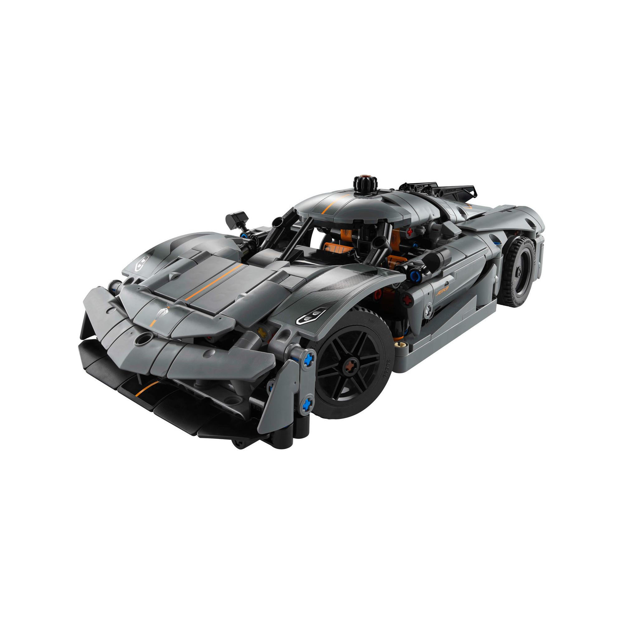 LEGO®  42173 Hypercar Koenigsegg Jesko Absolut grigia 