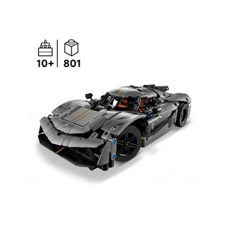 LEGO®  42173 Hypercar Koenigsegg Jesko Absolut grigia 