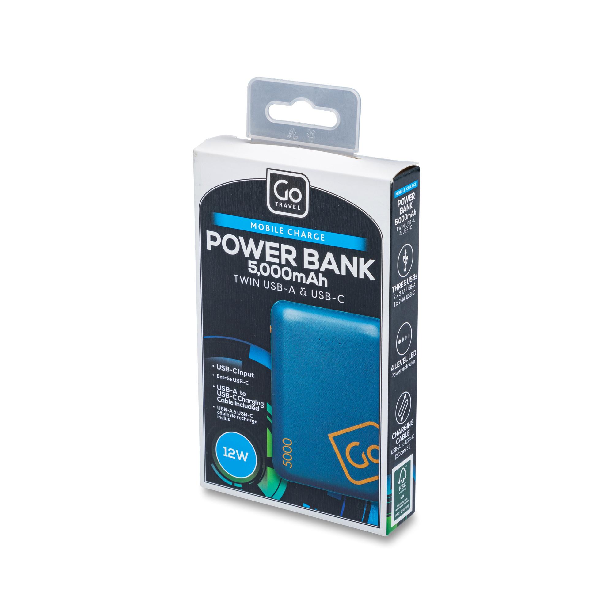 Image of Powerbank Unisex Blau ONE SIZE
