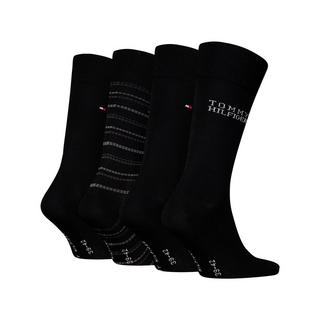 TOMMY HILFIGER 4P Giftset Multipack, chaussettes mollet 