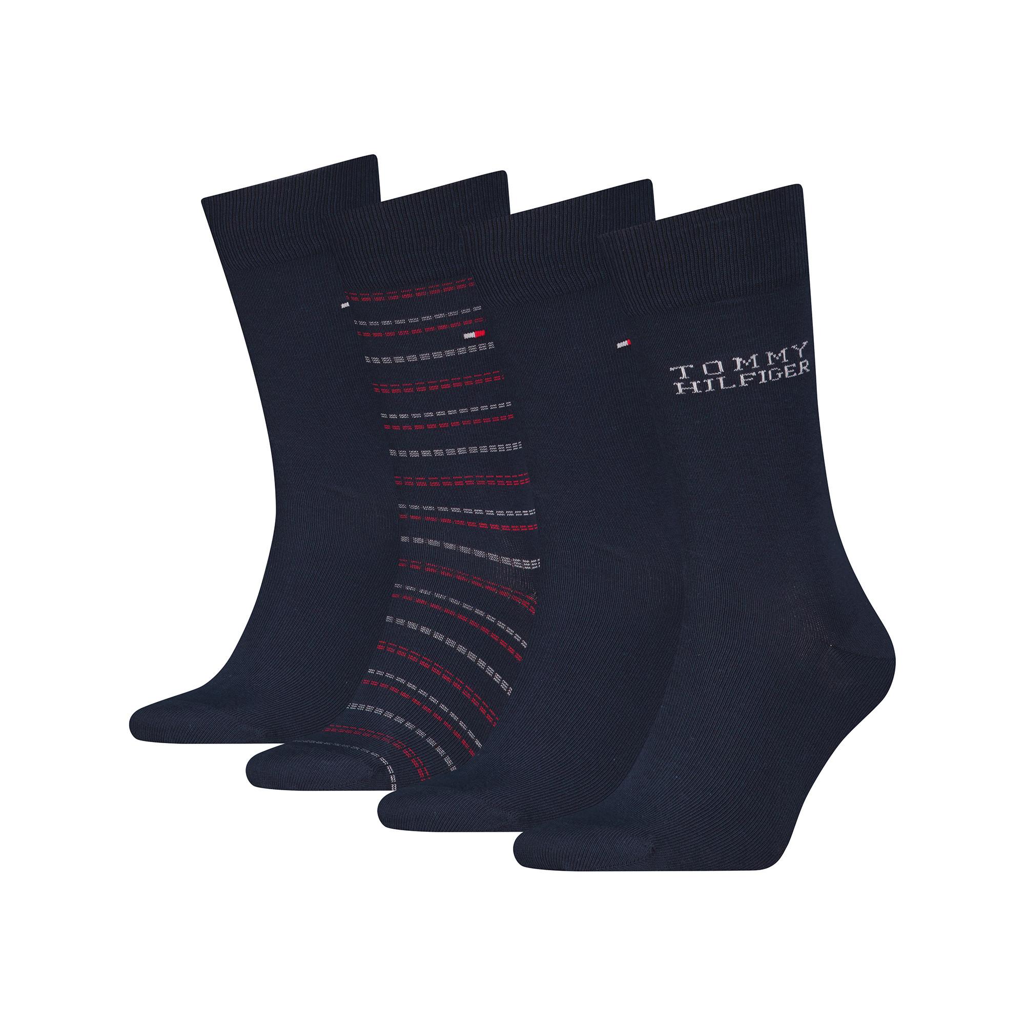 TOMMY HILFIGER 4P Giftset Multipack,Socken Waden 