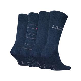 TOMMY HILFIGER 4P Giftset Multipack, chaussettes mollet 