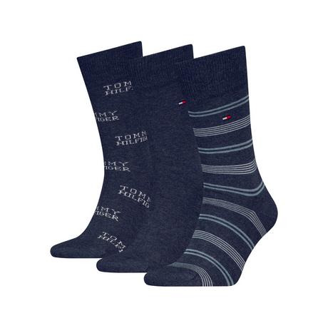 TOMMY HILFIGER 3P Giftset Triopack, wadenlange Socken 