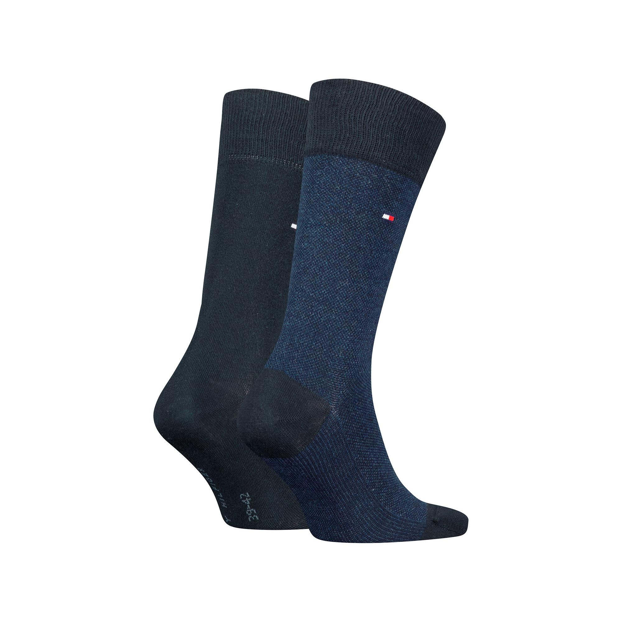 TOMMY HILFIGER TH MEN SOCK 2P BIRDEYE Duopack, wadenlange Socken 