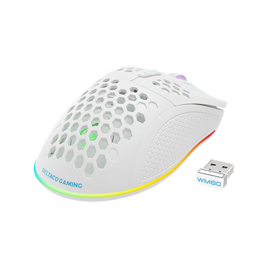 DELTACO Lightweight Gaming Mouse,RGB Souris gaming 