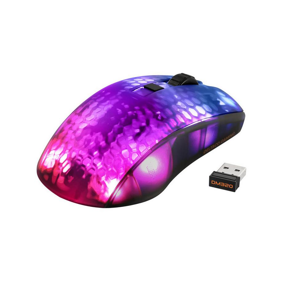 DELTACO Lightweight Mouse Wirel.RGB Souris gaming 