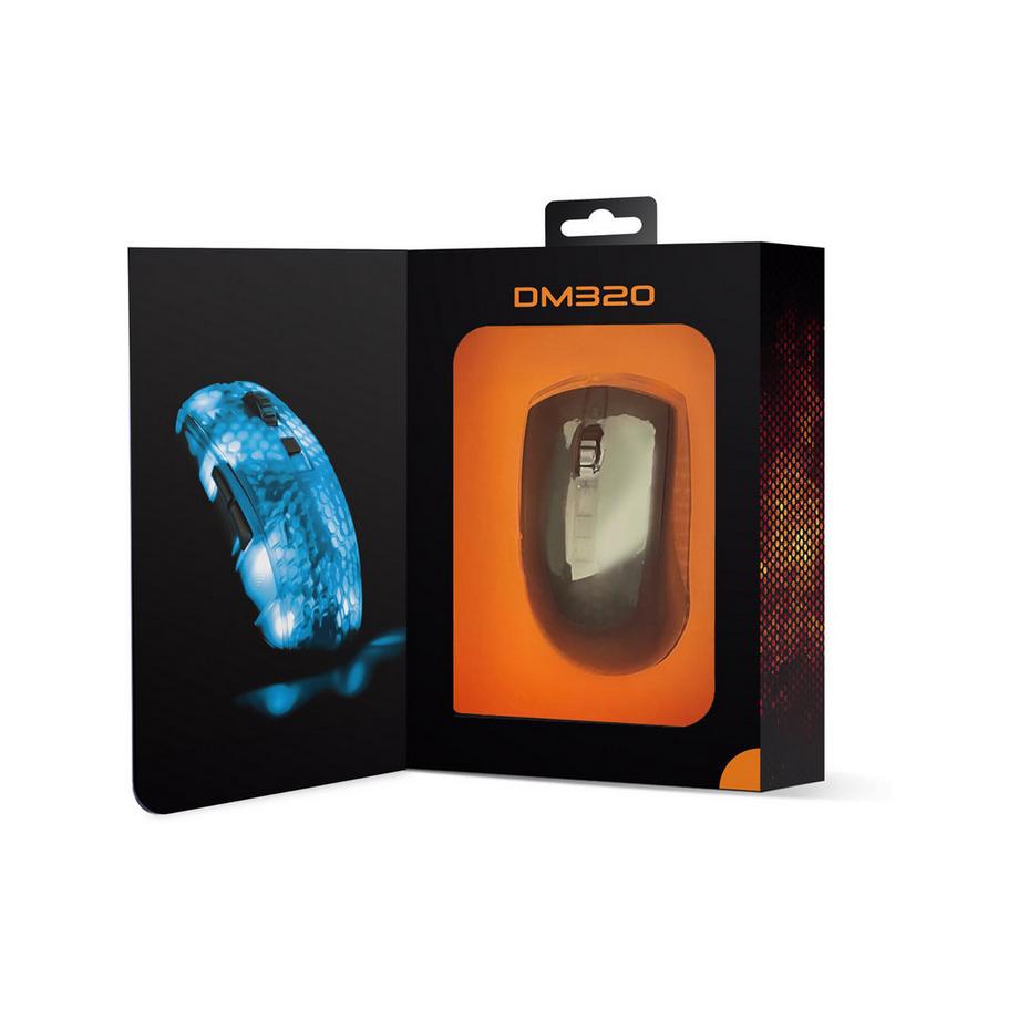 DELTACO Lightweight Mouse Wirel.RGB Souris gaming 