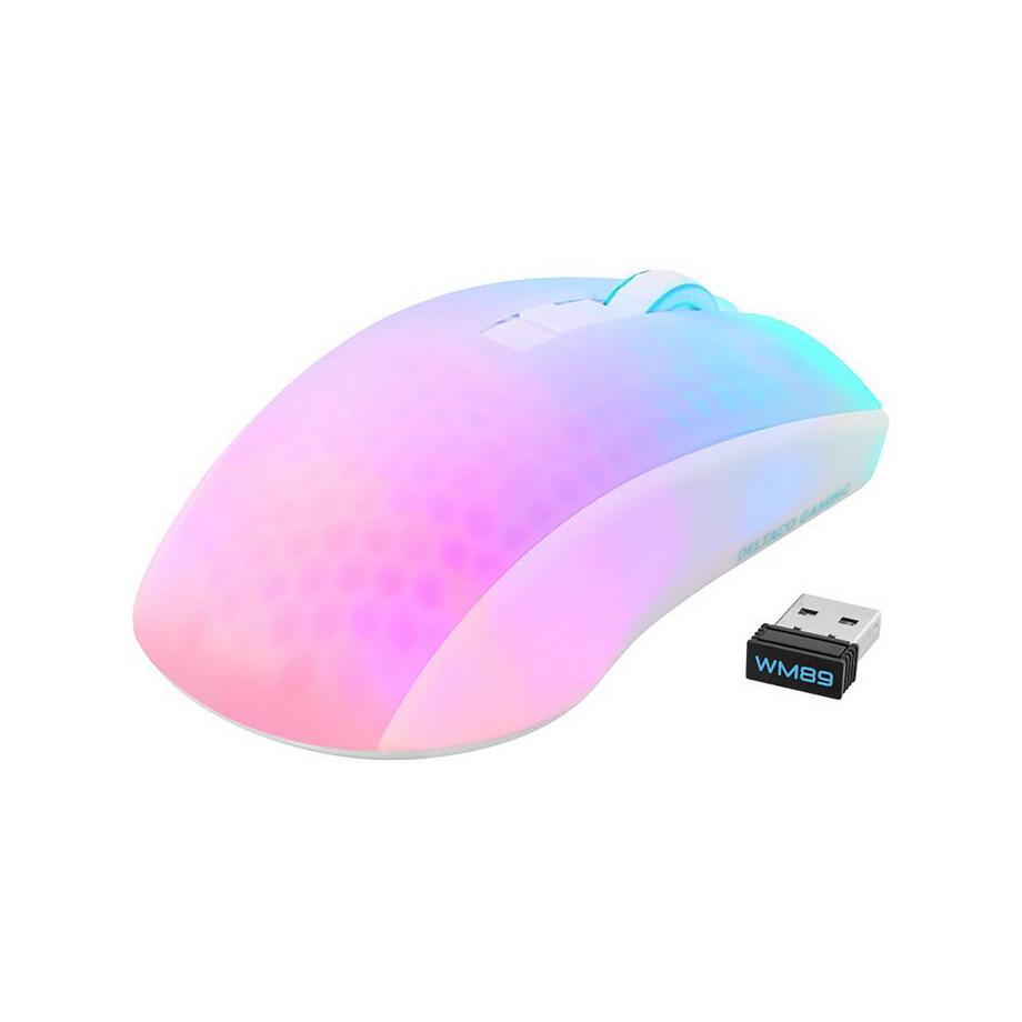 DELTACO Lightweight Mouse Wirel.RGB Gaming-Maus 
