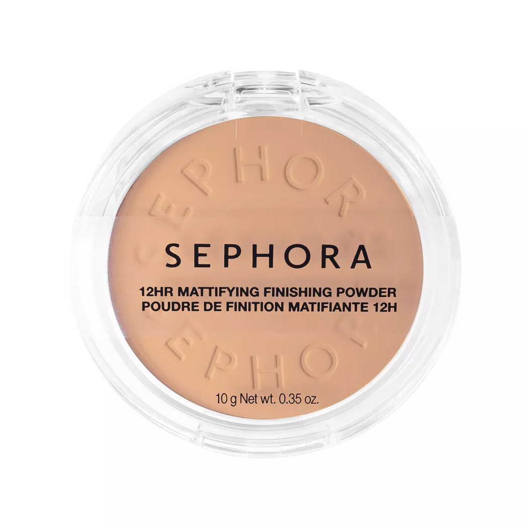SEPHORA - 12 Stunden mattierendes Kompaktpuder, Poudre De Finition Matifiante, 10 g,  Medium peach