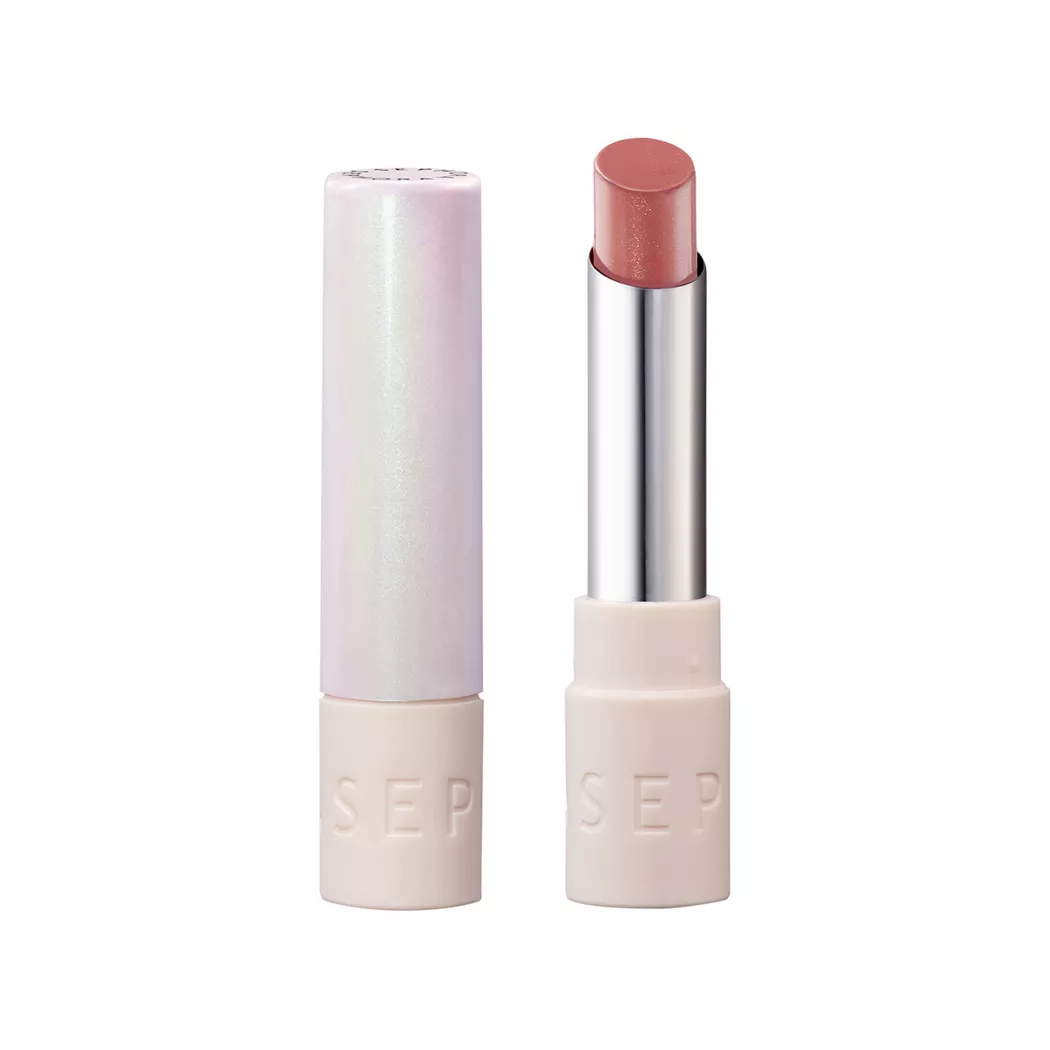 SEPHORA - Natürlich glänzender Lippenstift, About That Shine, 3.2 g,  Beige sparkle