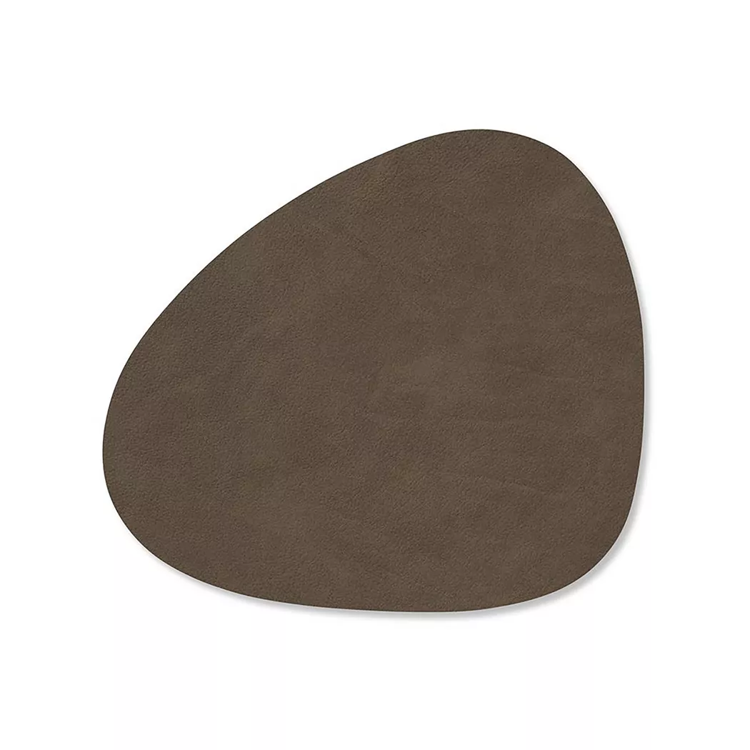 Lind DNA Curve Coaster Brown 11x13cm