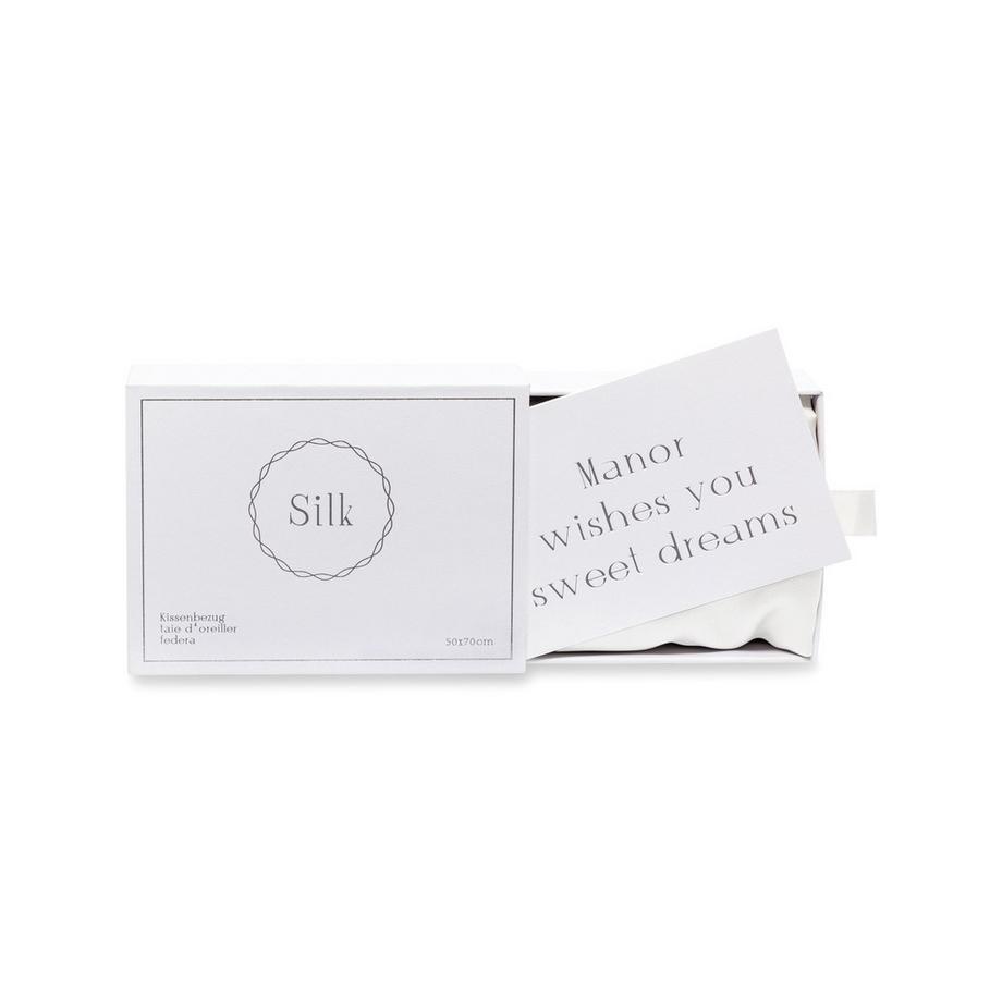 Manor Silka Taie d'oreiller en soie  