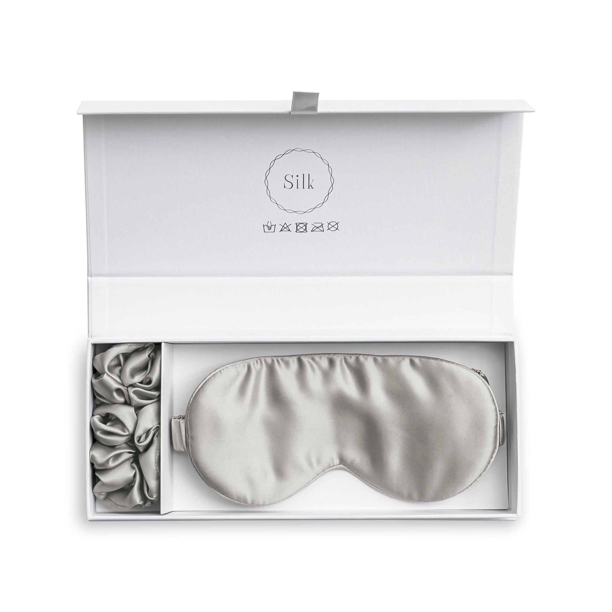 Manor Silka Seiden Schlafmaske & Haargummi Coffret cadeau 