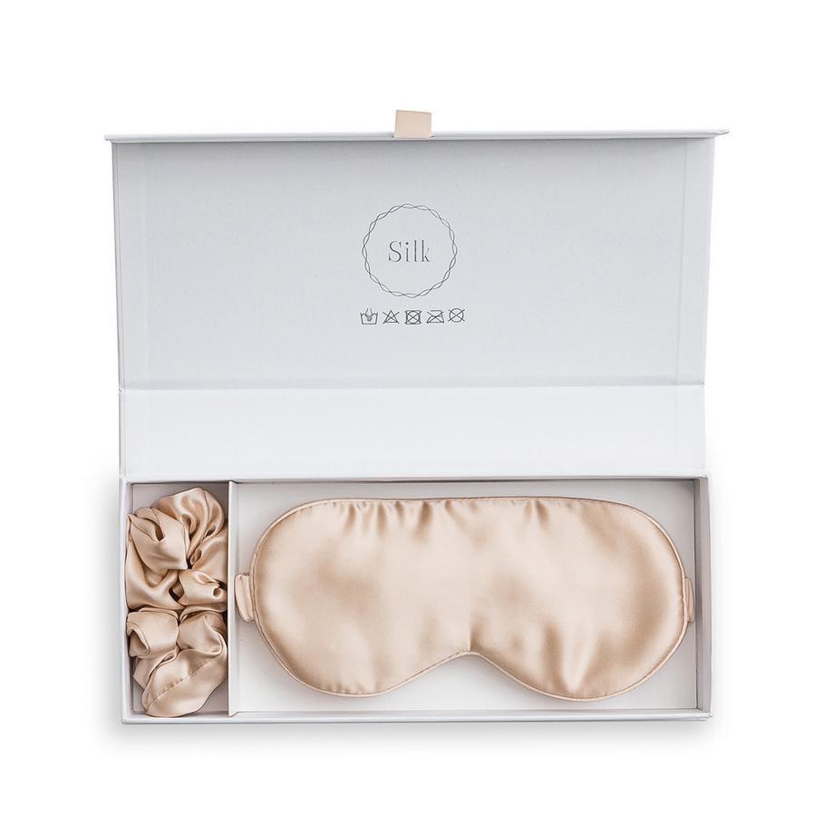 Manor Coffret cadeau Silka Seiden Schlafmaske & Haargummi 