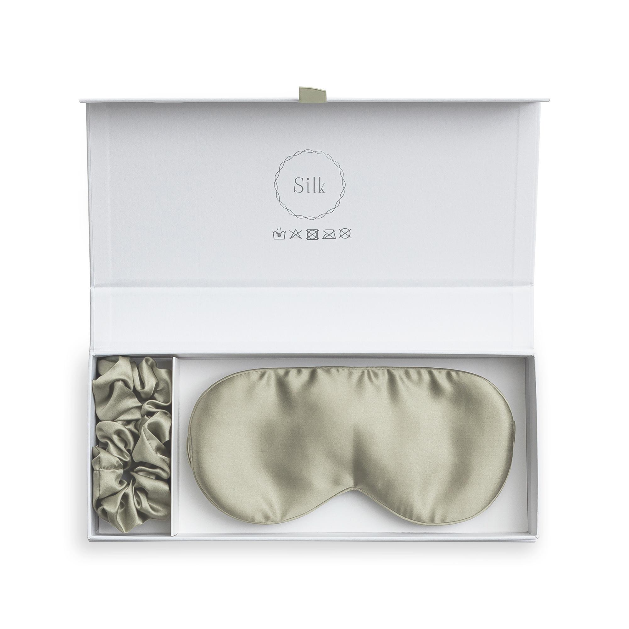 Manor Silka Seiden Schlafmaske & Haargummi Coffret cadeau 