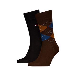 TOMMY HILFIGER TH MEN SMALL STRIPE SOCK 2P\n Gambaletti, 2-pack 