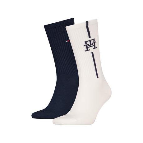 TOMMY HILFIGER TH MEN SOCK 2P MONOGRAM Gambaletti, 2-pack 