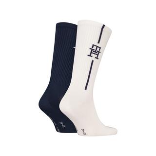 TOMMY HILFIGER TH MEN SOCK 2P MONOGRAM Gambaletti, 2-pack 