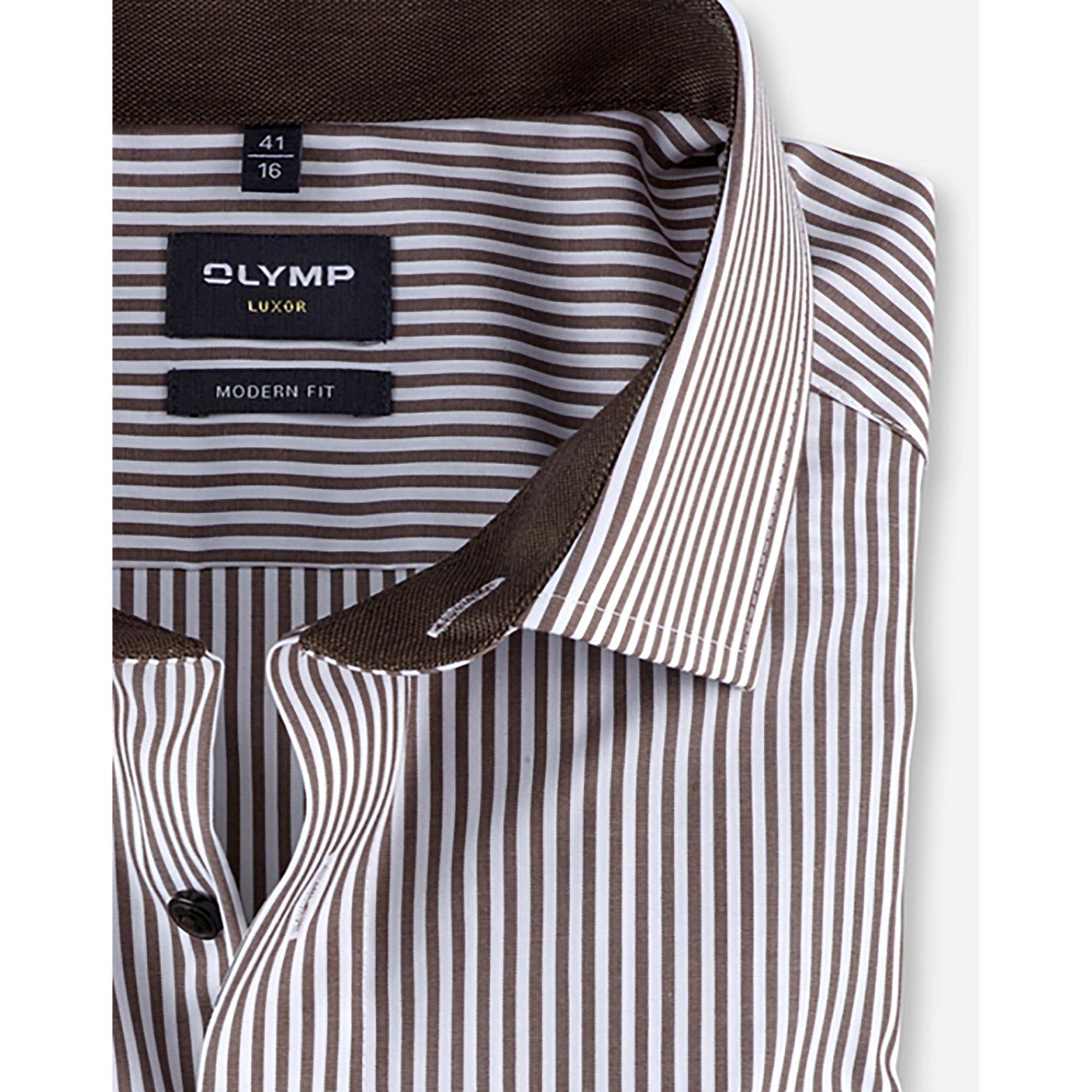 OLYMP Modern Fit Hemd, Modern Fit, langarm 