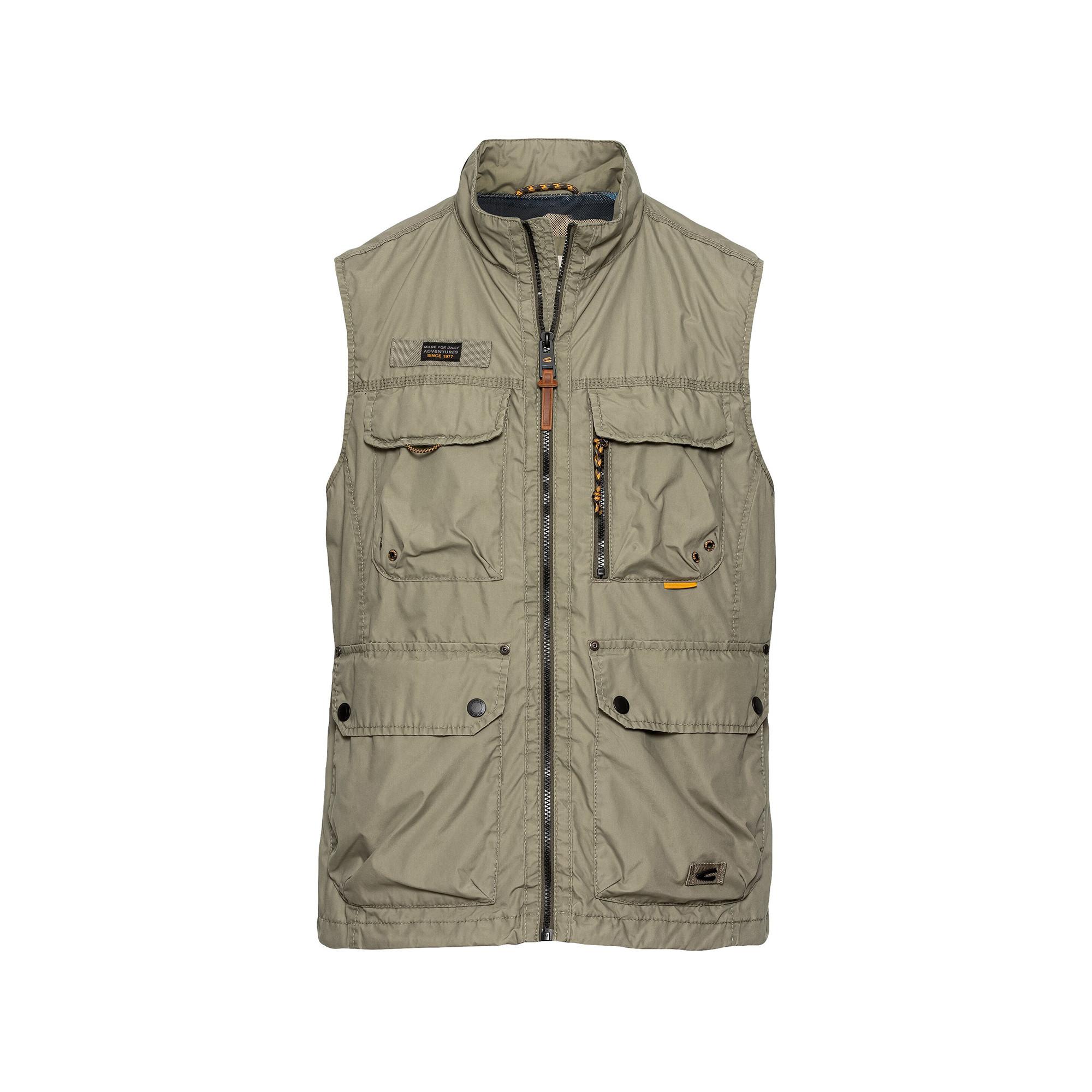 Image of Weste Herren Khaki 50