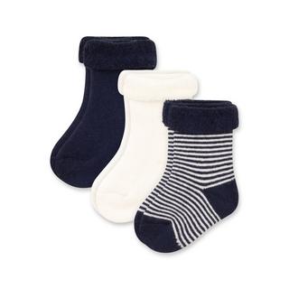 PETIT BATEAU  Lot de 3 paires de chaussettes pour bébé 