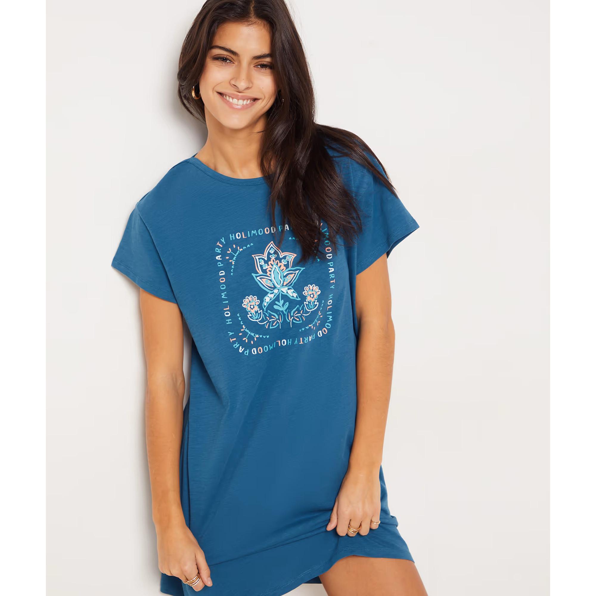 Image of T-shirt Damen Grün Bedruckt XXL