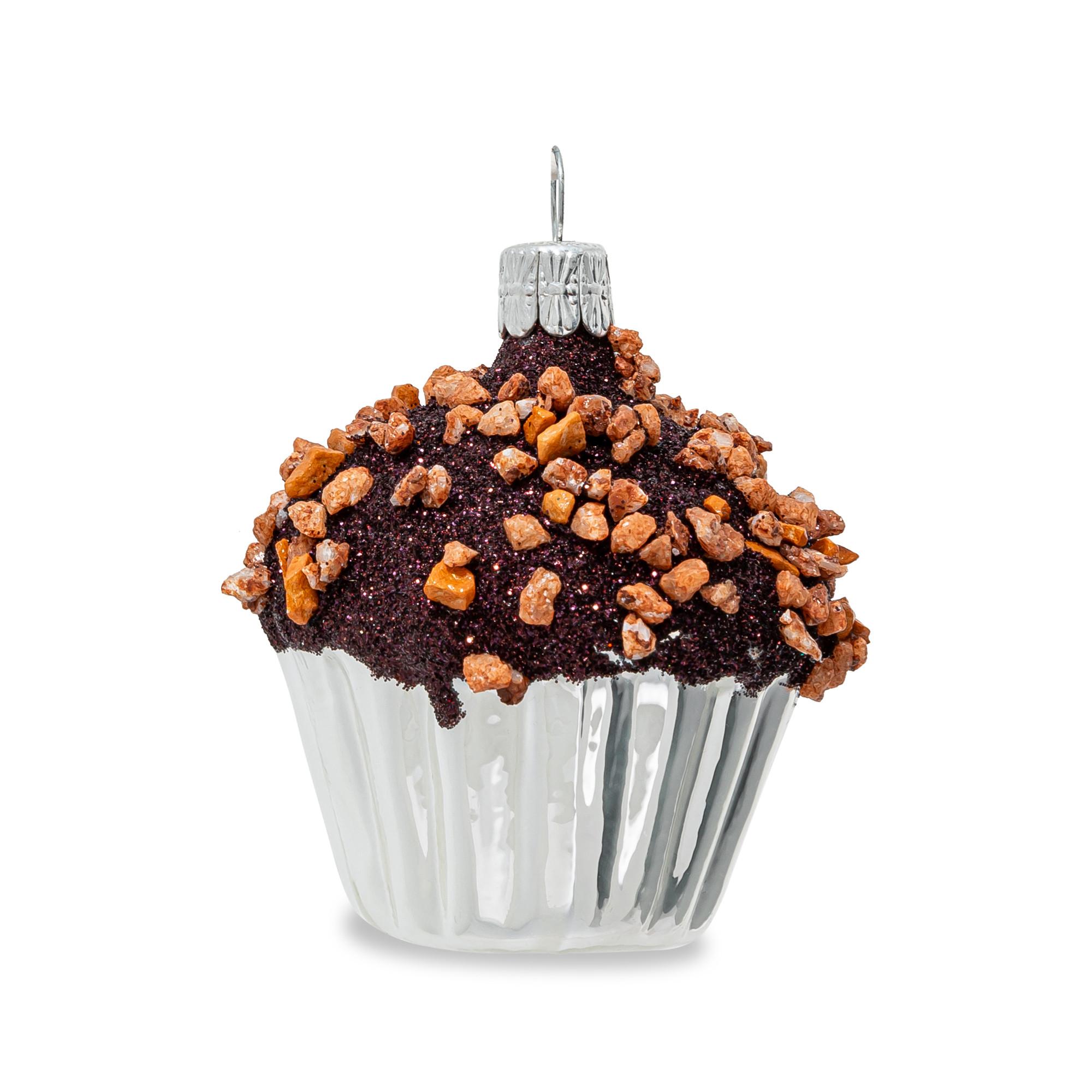 Manor Ornament Cupcake Schoko 