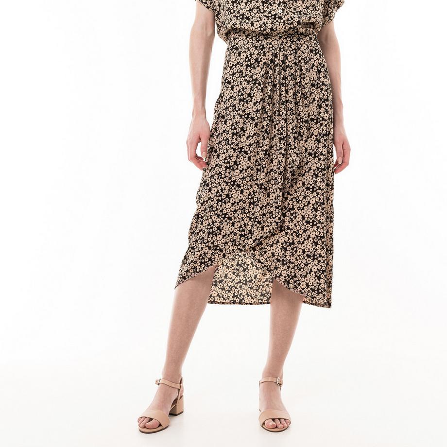 Manor Woman Jupe longue évasée florale  