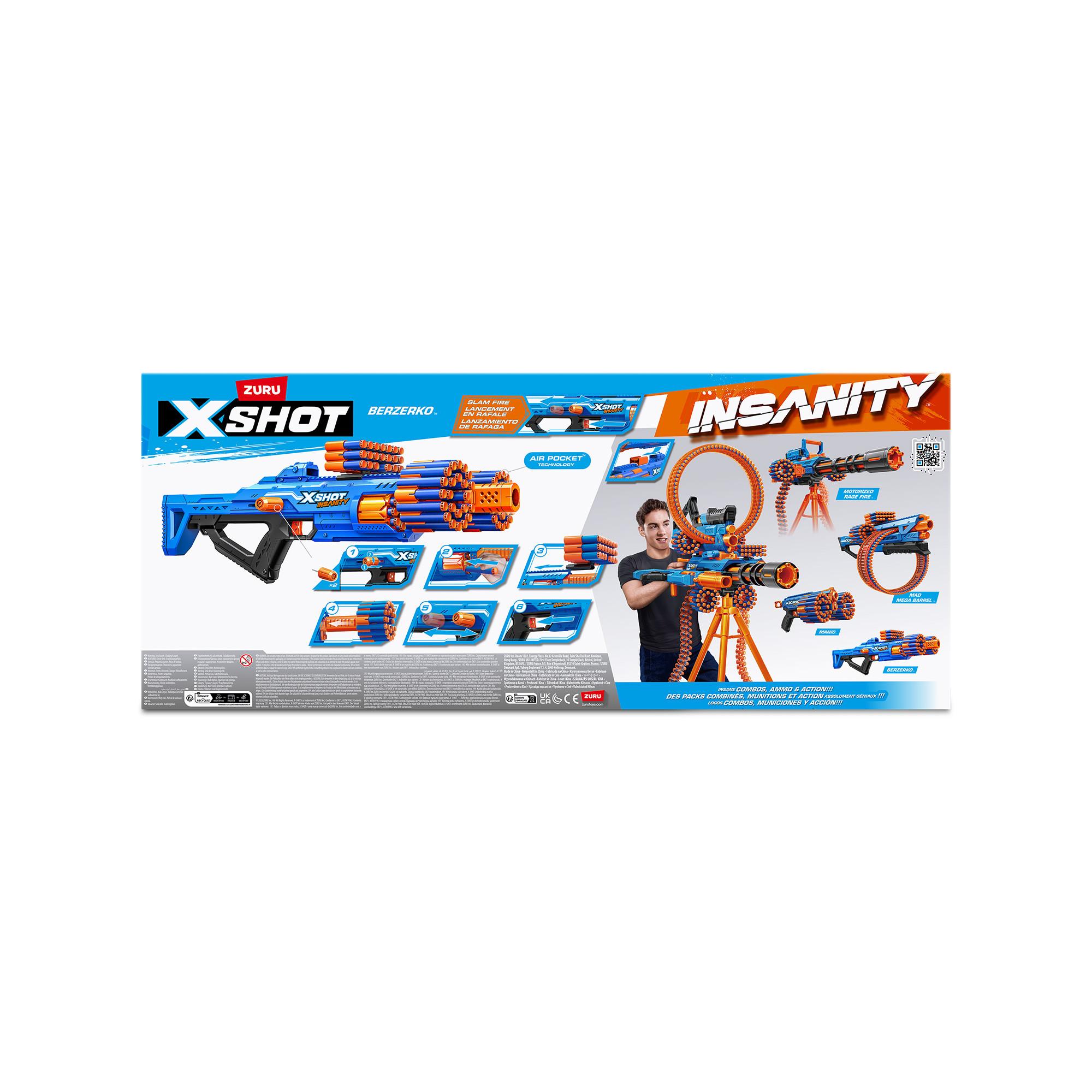 XSHOT  Insanity Berzerko Blaster 