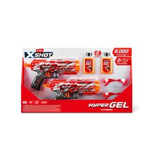 XSHOT  Hyper Gel Stinger Blaster Twin Pack 