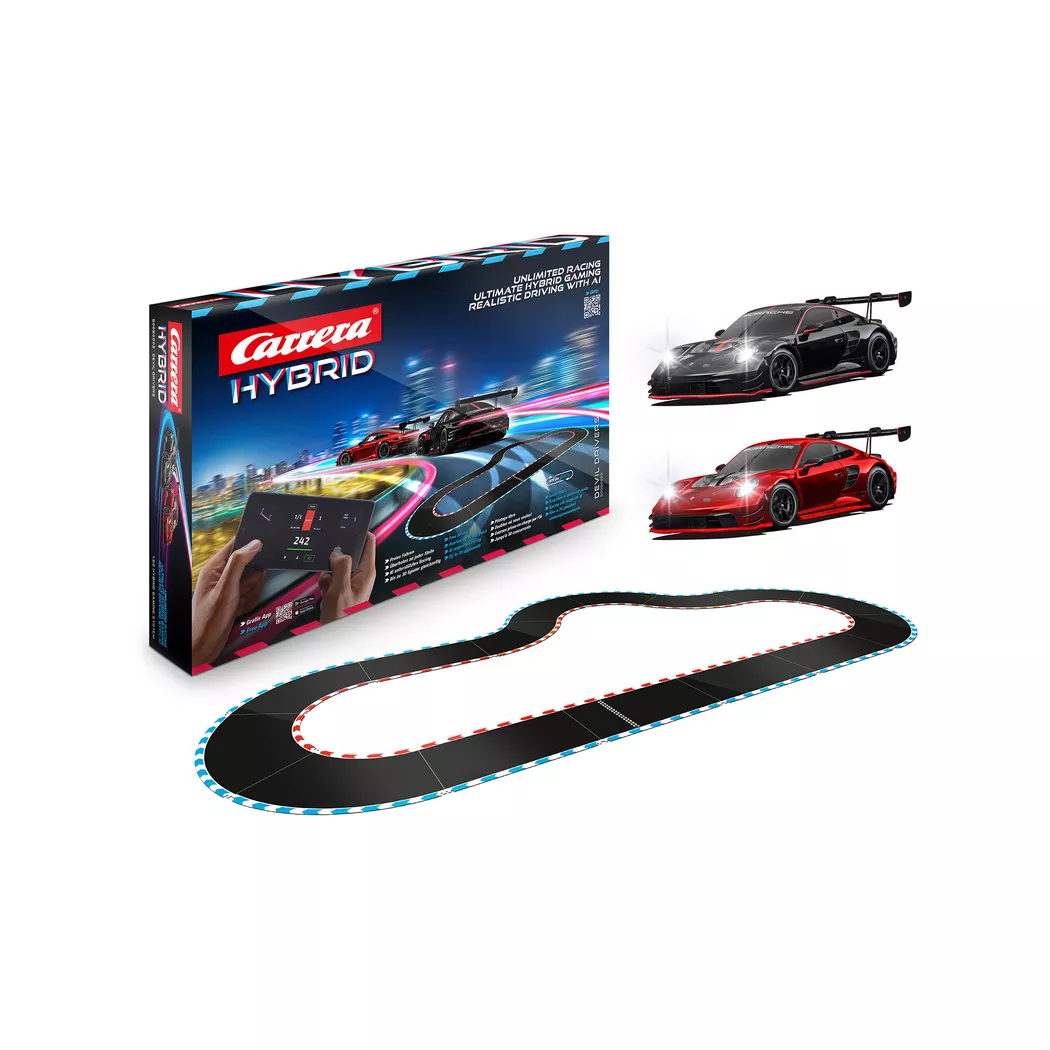 Carrera - Piste  Hybrid-Devil Drivers, Multicolor